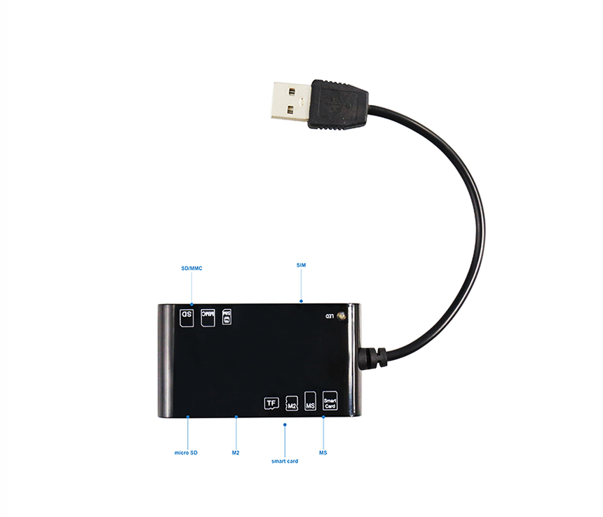 C611 Multi Card Reader